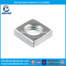 На складе Китайский производитель Лучшая цена DIN562 Нержавеющая сталь Квадратные тонкие гайки